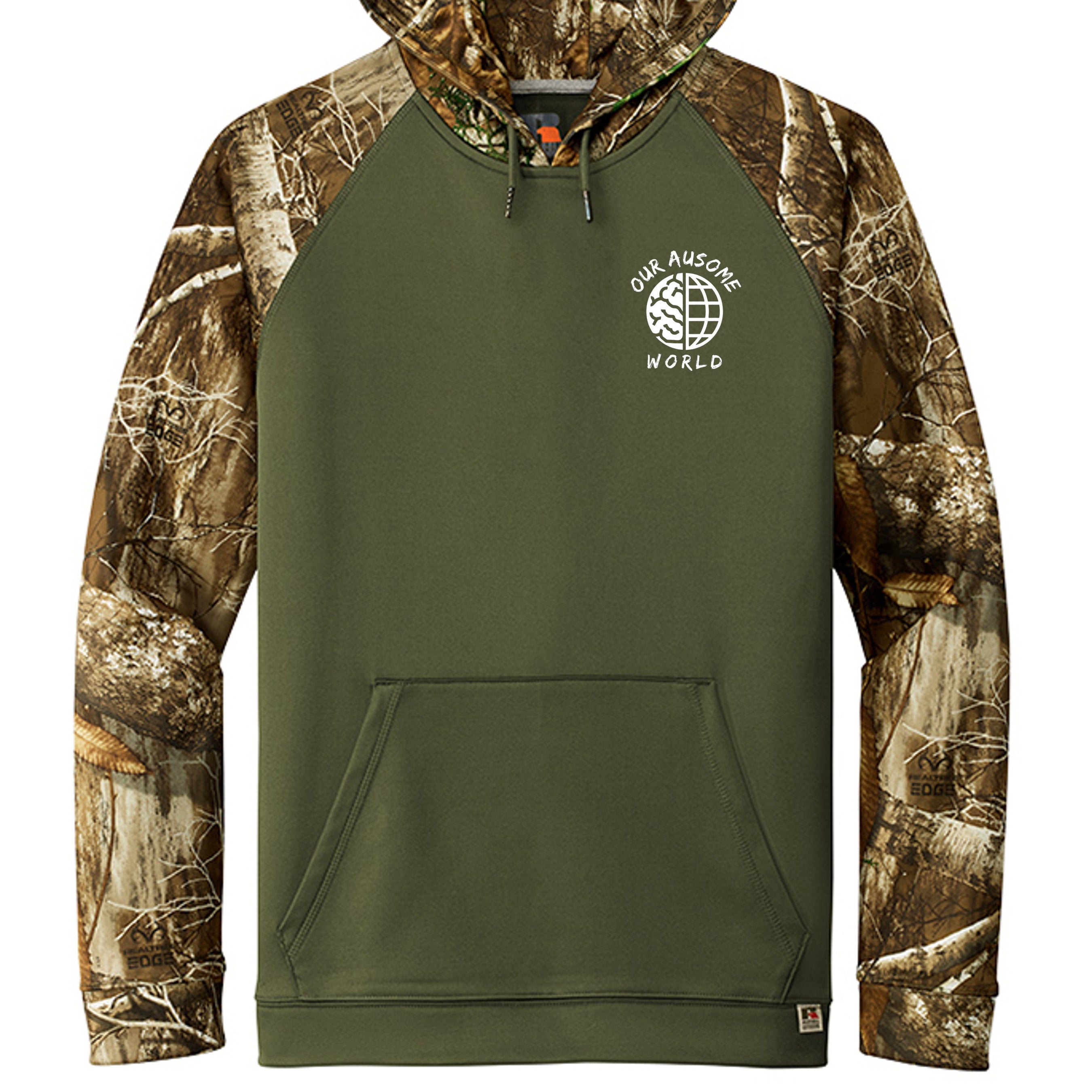 Olive Drab Green/ Realtree Edge - RU451 - FRONT