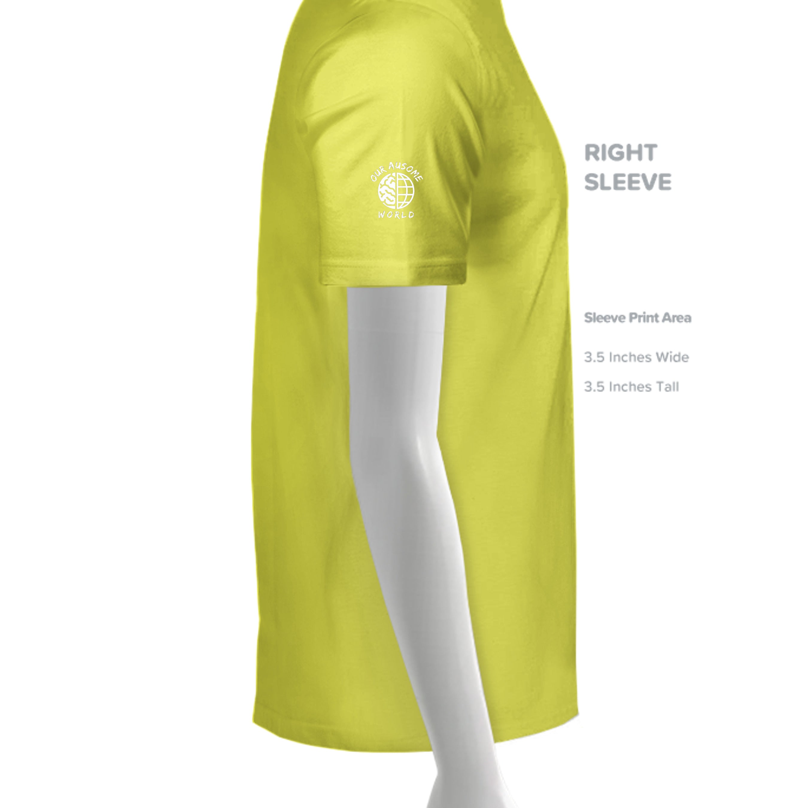 SAFETY YELLOW - N3142 - SLEEVE_RIGHT
