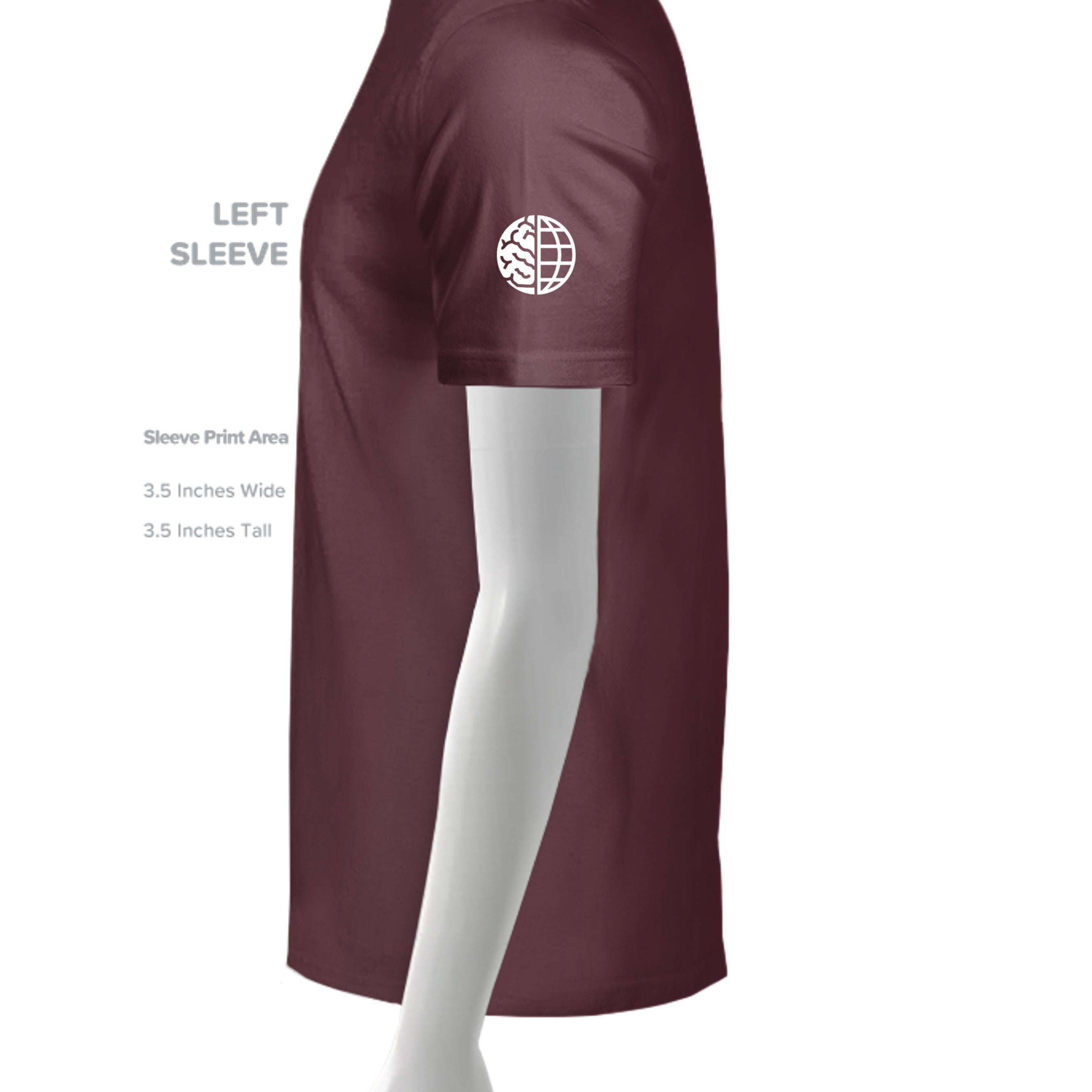 Sport Dark Maroon - TT11 - SLEEVE_LEFT