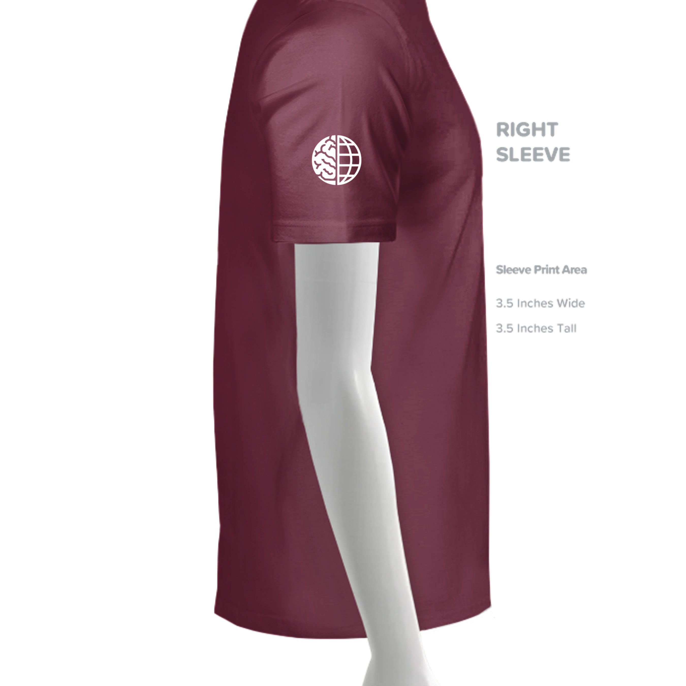 SPORT MAROON - TT11 - SLEEVE_RIGHT