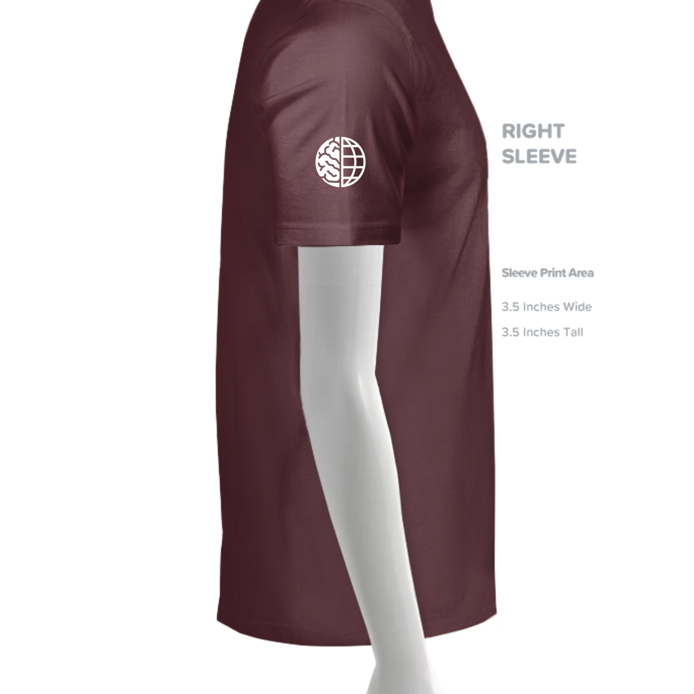 Sport Dark Maroon - TT11 - SLEEVE_RIGHT