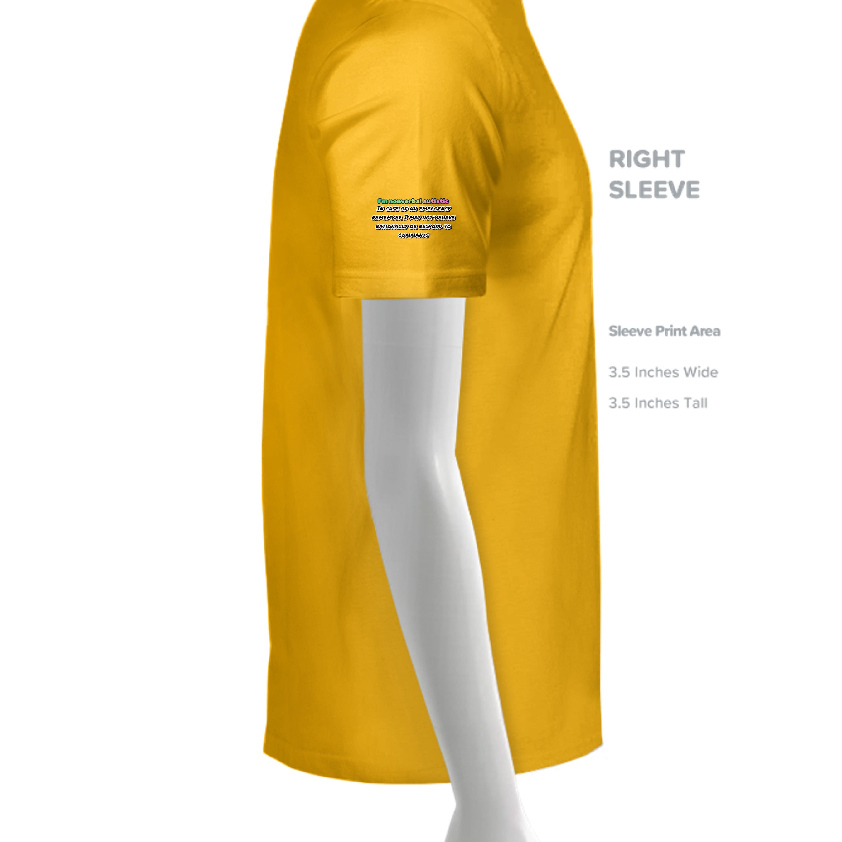Sport Athletic Gold - TT11Y - SLEEVE_RIGHT