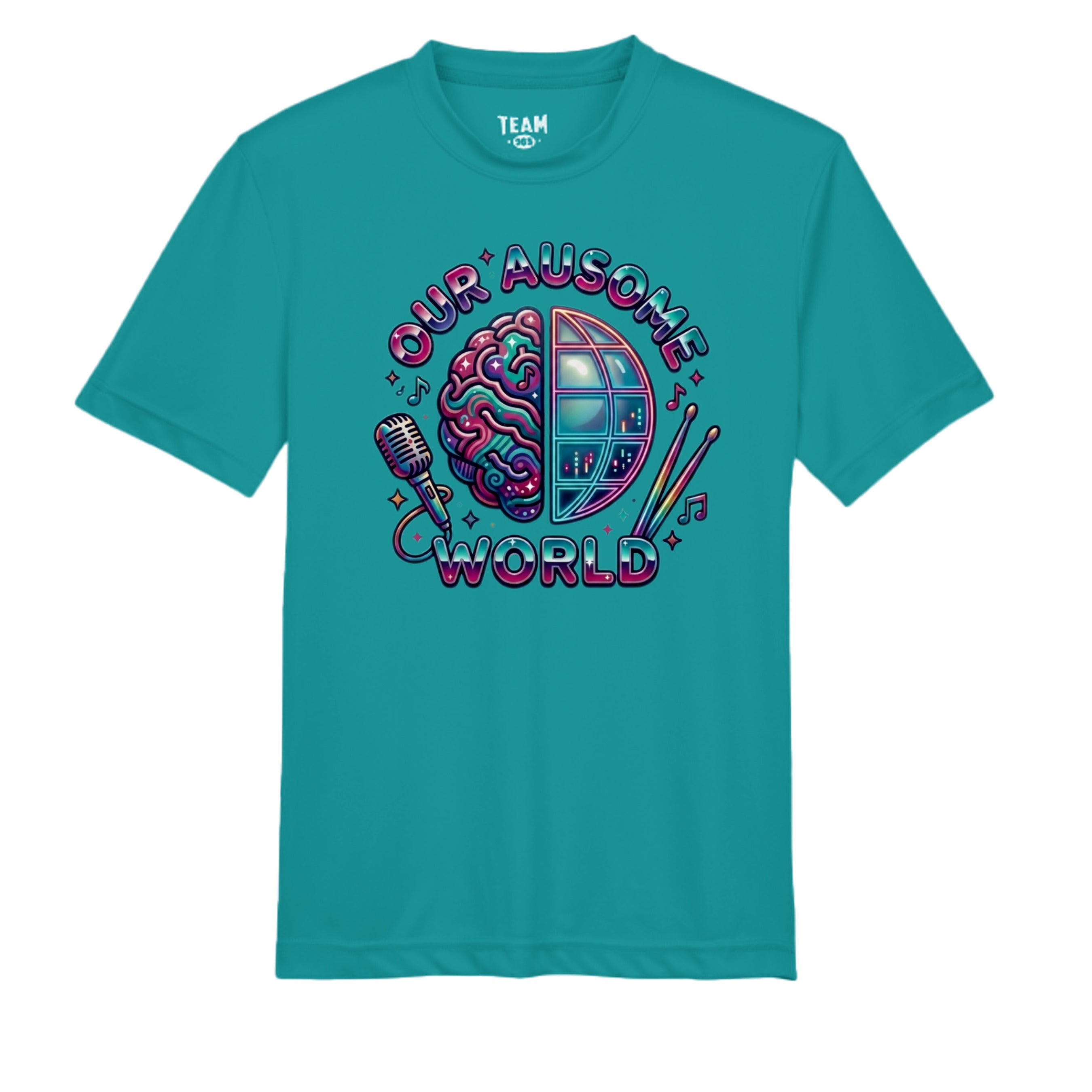 Clear Teal - TT11Y - FRONT