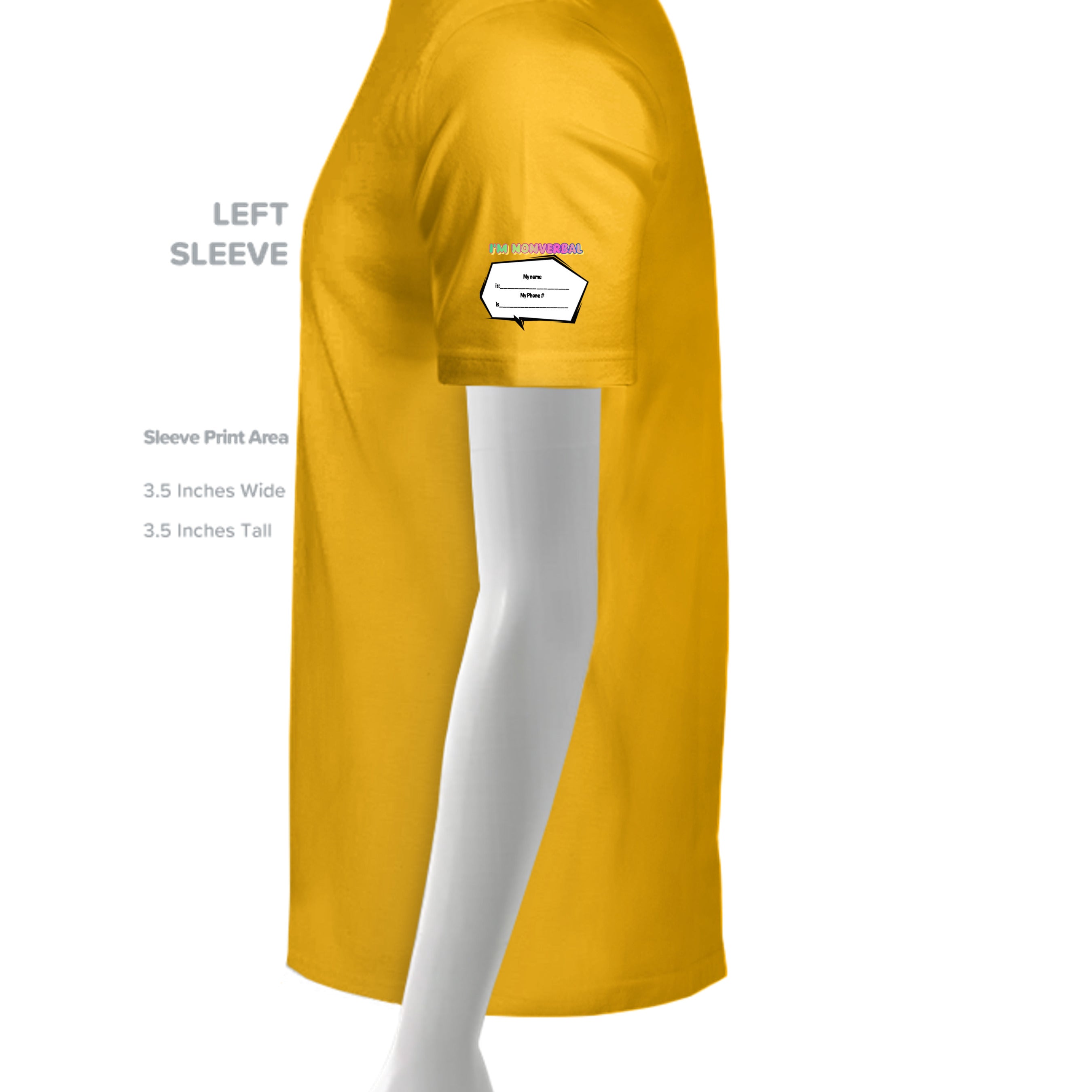 Sport Athletic Gold - TT11Y - SLEEVE_LEFT
