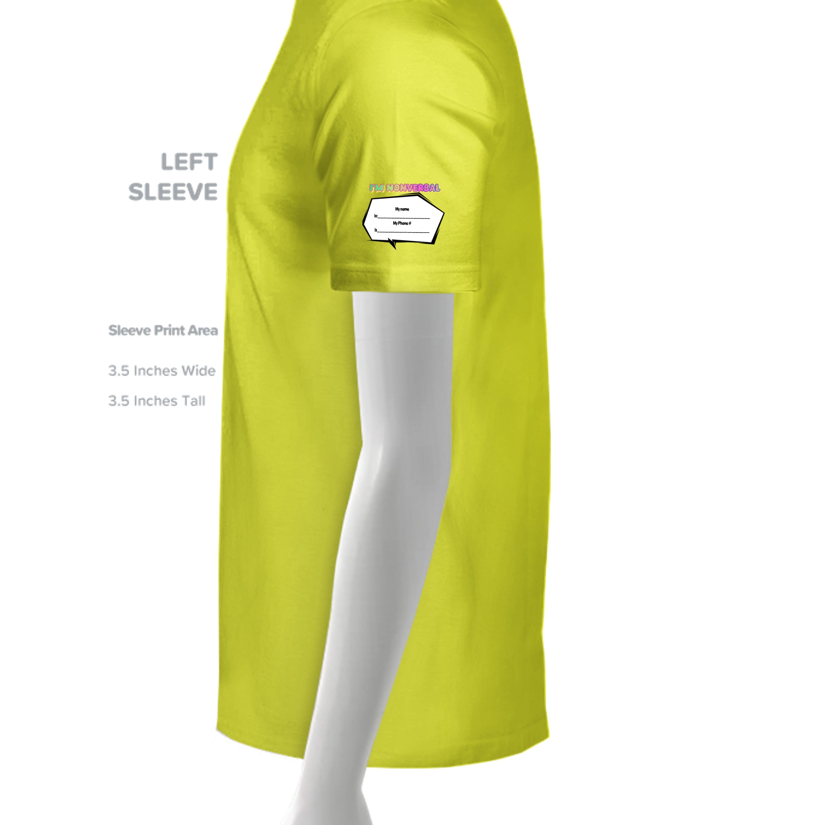 SAFETY YELLOW - TT11Y - SLEEVE_LEFT