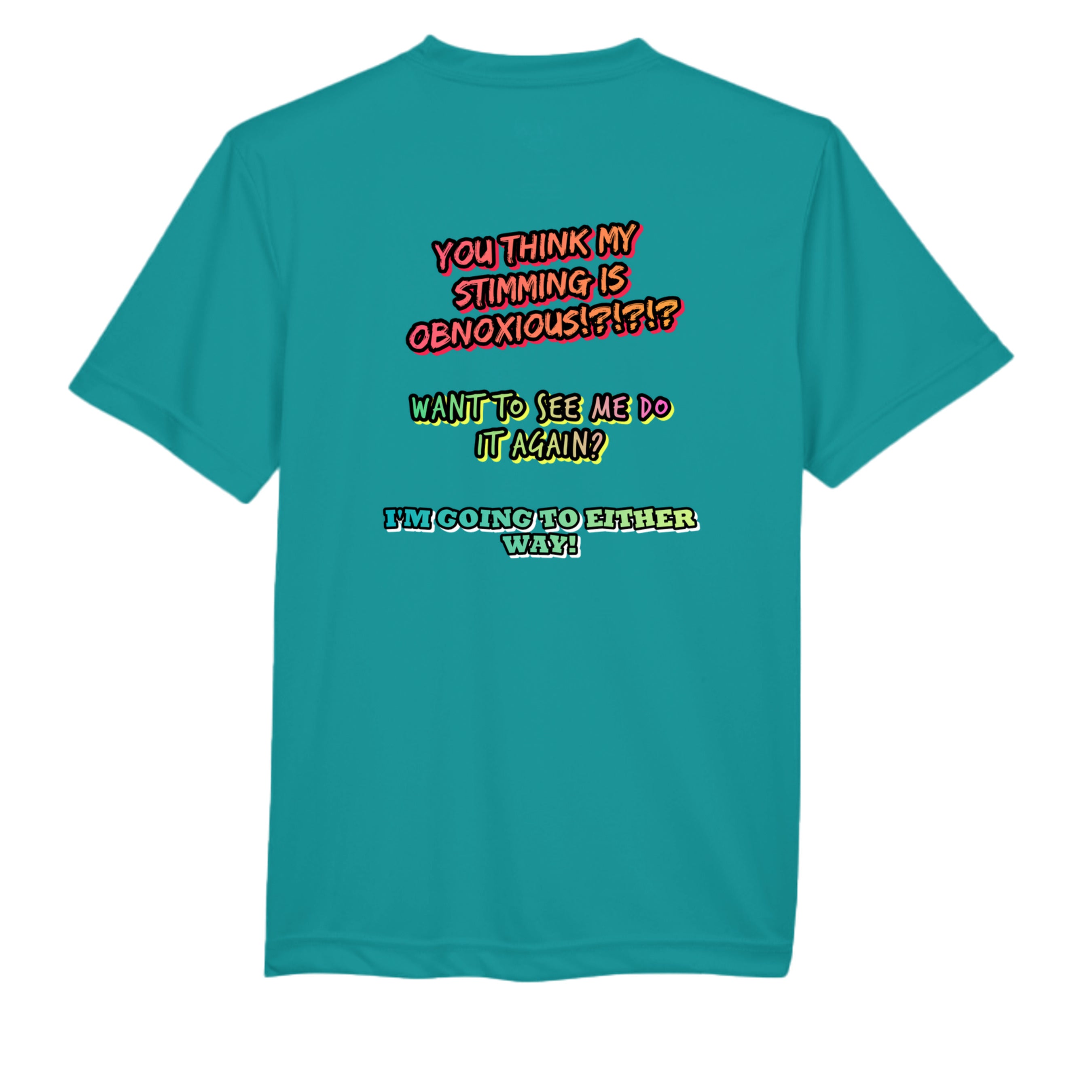 Clear Teal - TT11Y - BACK